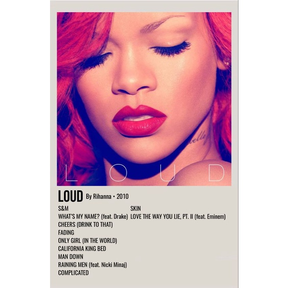 Jual POSTER DINDING RIHANNA (BISA CUSTOM GAMBAR) | Shopee Indonesia