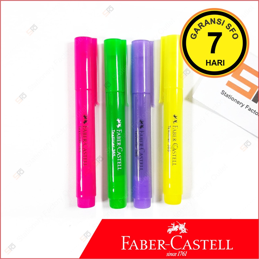 Jual Textliner Faber Castell 365 Translucent - SFO Semarang Official ...