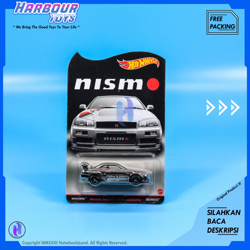 Jual Hot Wheels Premium 2022 Rlc Nissan Skyline Gt R Bnr34 Nismo Diecast 64 Shopee Indonesia 2579