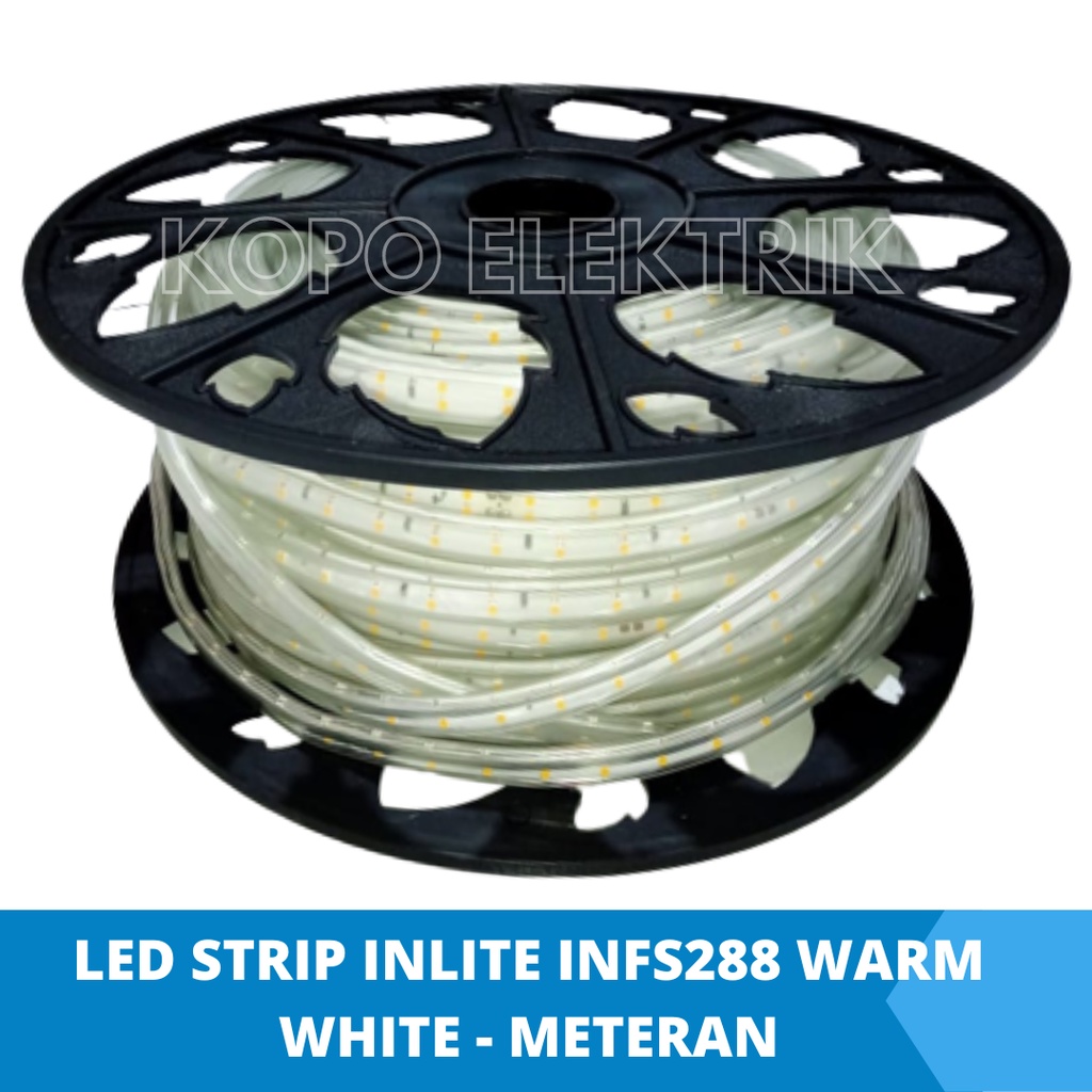 Jual INLITE Lampu LED Strip INFS288 Warm White - Meteran | Shopee Indonesia