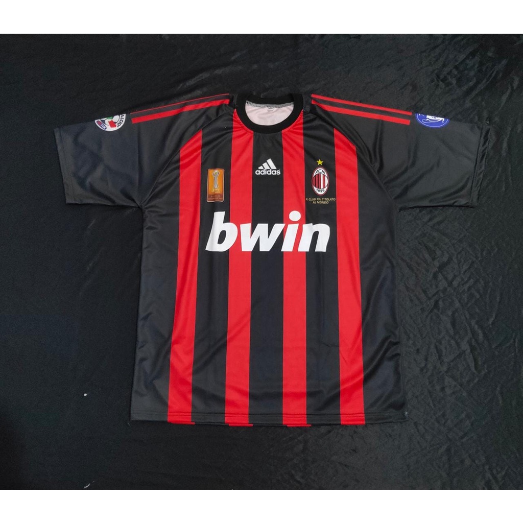 Jual JERSEY AC MILAN 2008 FULL PRINTING Shopee Indonesia