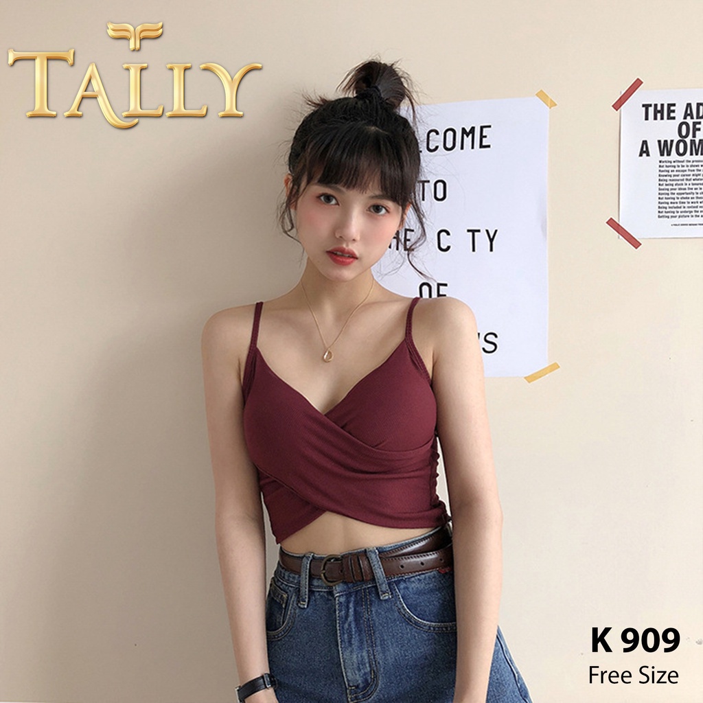 Jual TALLY K 909 Bralette Bra Kemben Fashionable Bahan Katun Fit 34 38 Shopee Indonesia