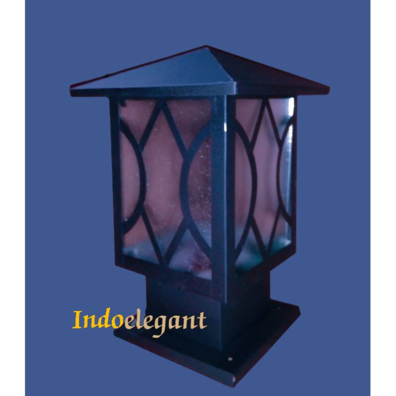 Jual rumah lampu pilar pagar, lampu hias pagar minimalis, hiasan pagar