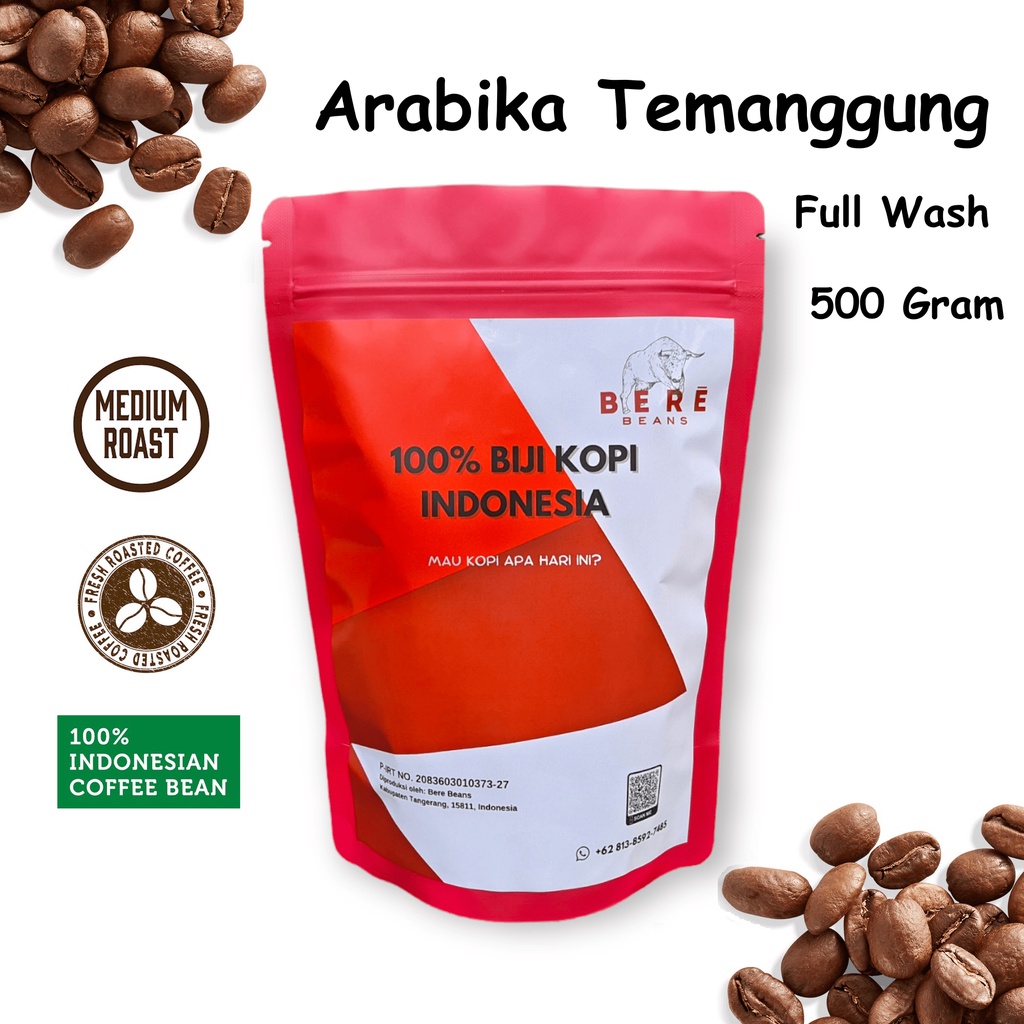 Jual Kopi Arabika Temanggung Jawa Tengah Indonesia 1 KILO 1KG Biji ...