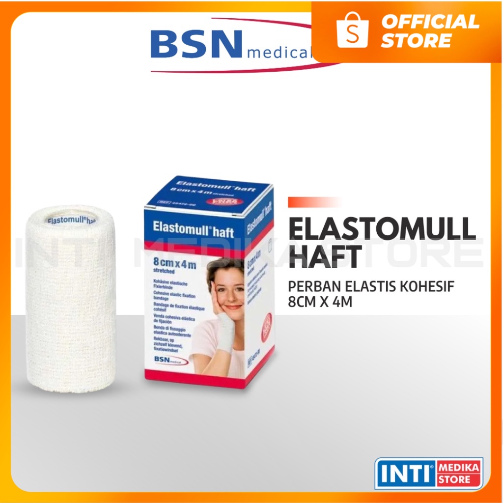 Bsn Medical Elastomull Haft Bandage 8cmx4m