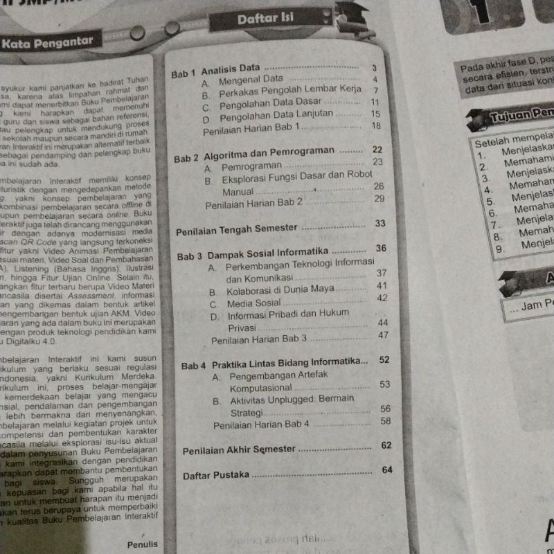 Jual LKS INFORMATIKA KELAS 7 SEMESTER 2 KUR.MERDEKA | Shopee Indonesia