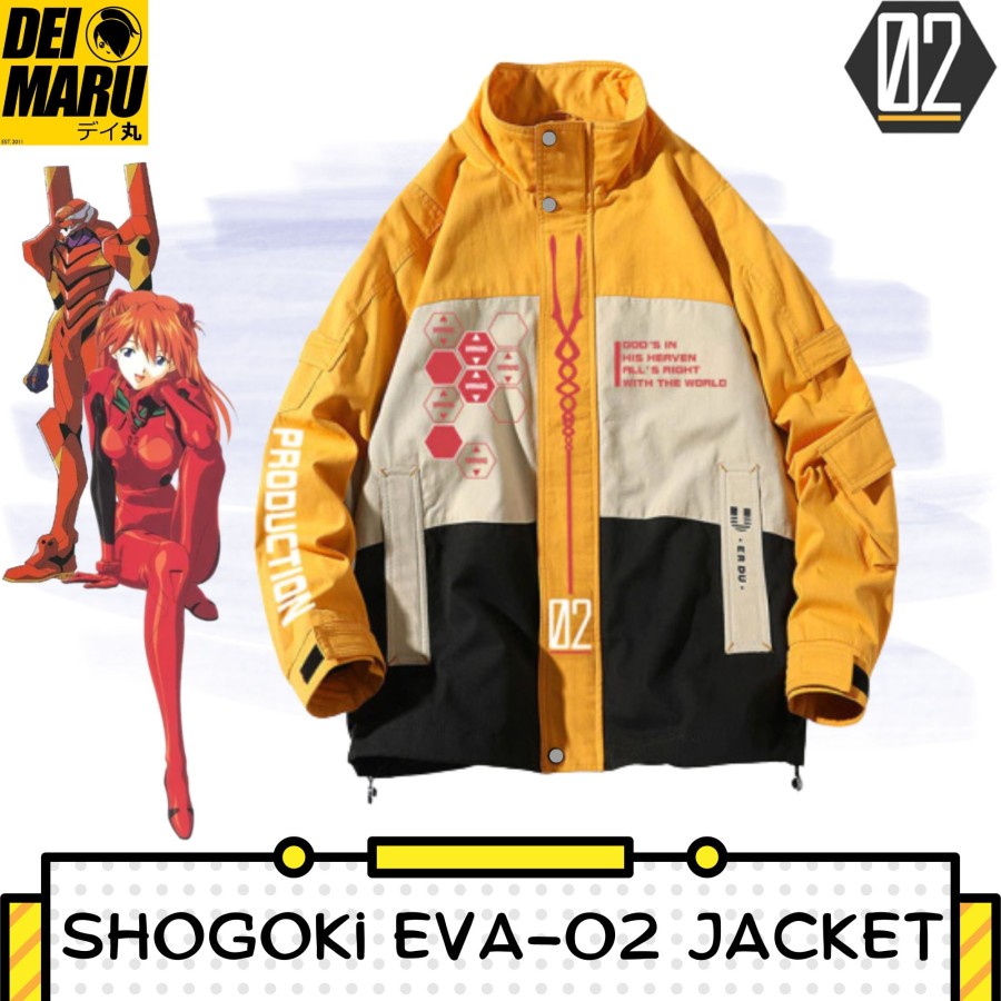 Jual Jacket Cosplay Anime Evangelion Unit-02 Asuka Langley Shogoki Eva ...