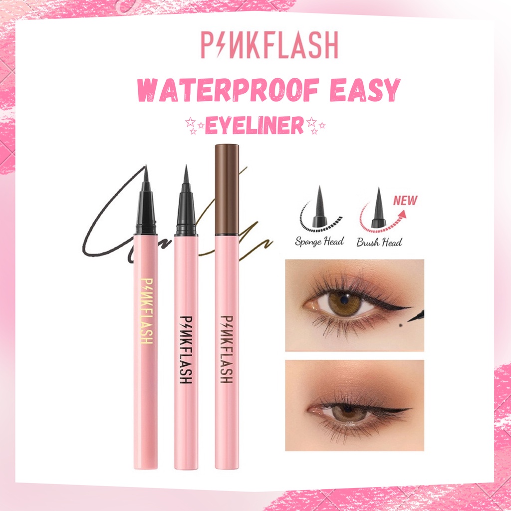 Jual Pinkflash Oh My Line Waterproof Easy Eyeliner | Shopee Indonesia