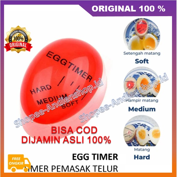 Jual Beli 1 Dapat 3 Boiled Egg Timer Mengukur Tingkat Kematangan Telur