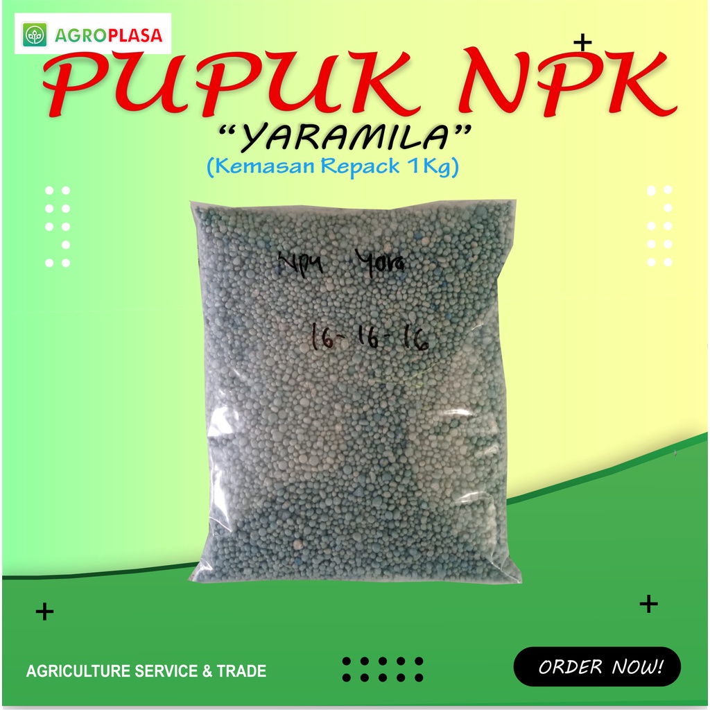 Jual Pupuk Npk Yaramila Unik Kemasan Repack Kg Shopee