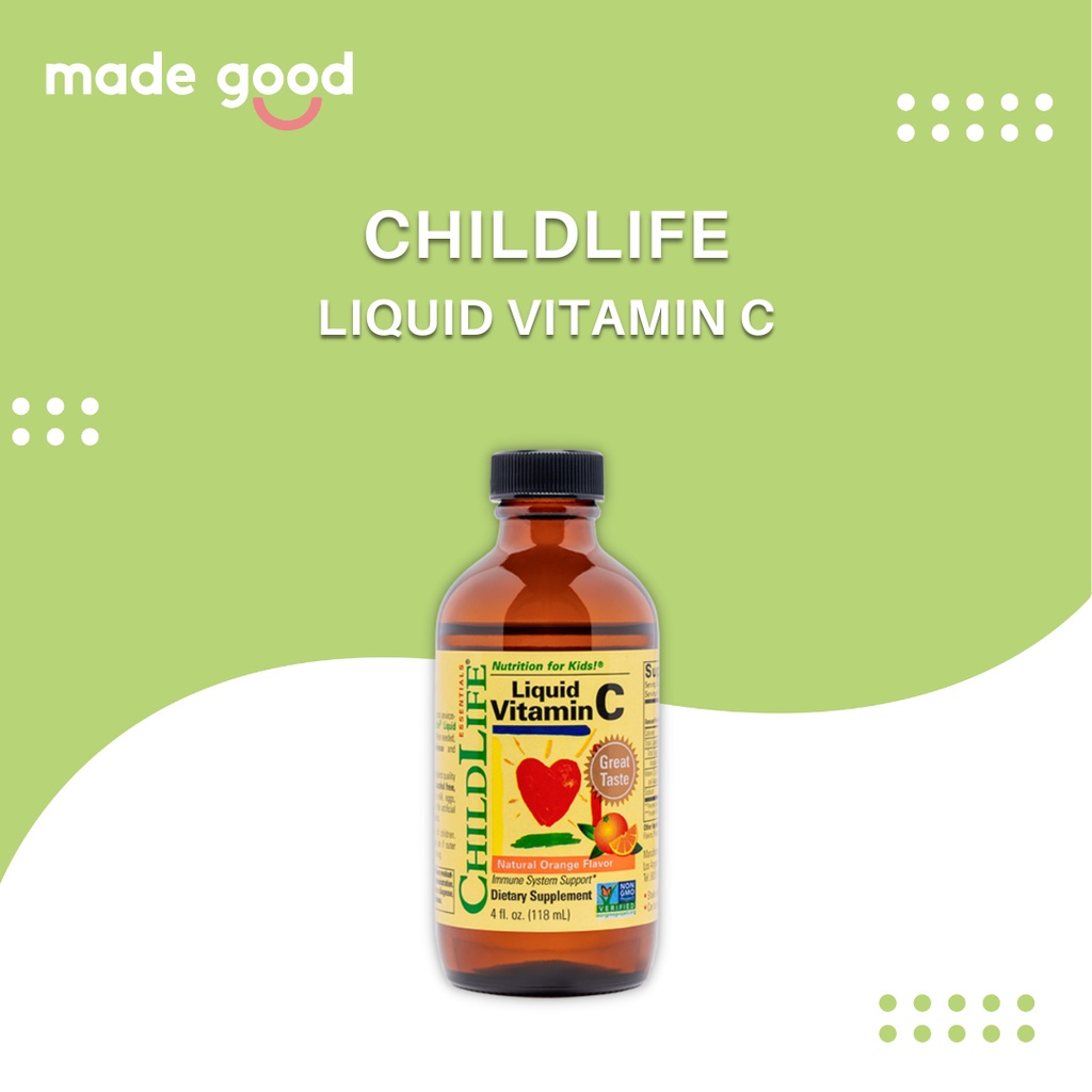Jual Childlife Liquid Vitamin C Natural Orang Mango Flavor 118ml