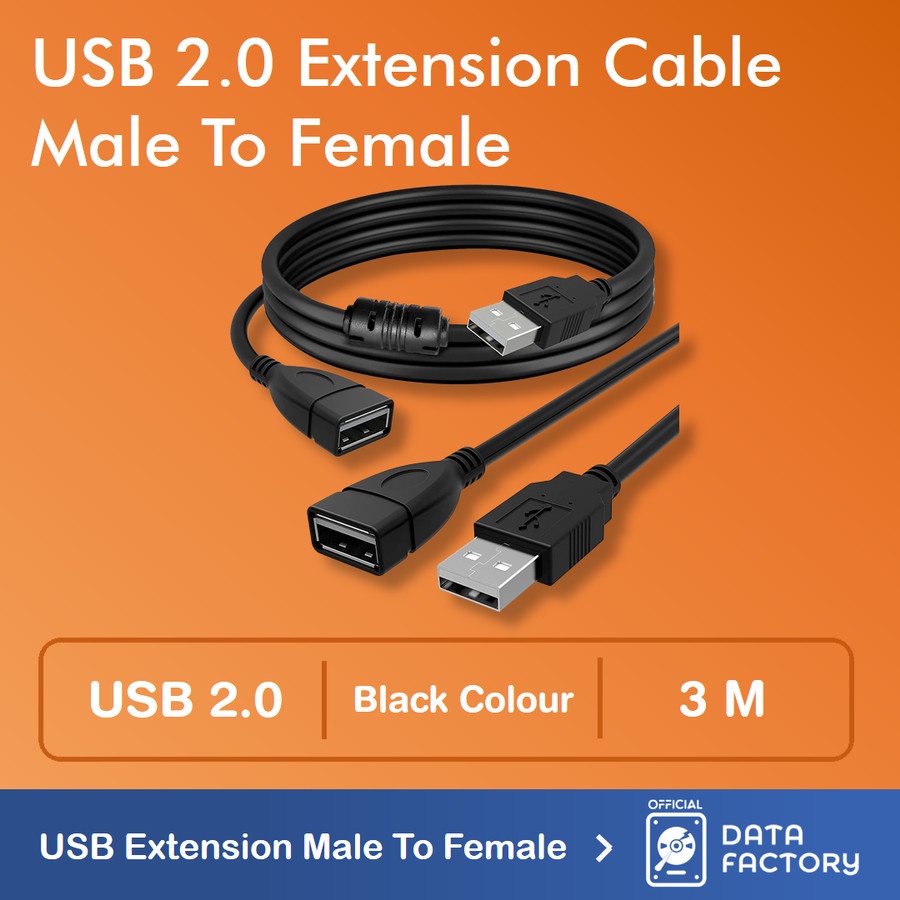 Jual KABEL-USB-3.0-EXTENDER-MALE-TO-FEMALE-5-METER-NETLINE Harga ...