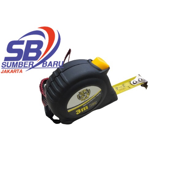 Jual WORK Meteran 3 Meter Auto Stop Roll Meter Auto Lock Otomatis Self ...