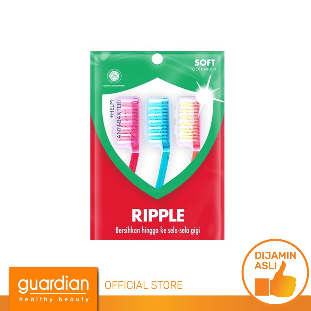 Jual FORMULA Tooth Brush Ripple Pack Soft 3S | Shopee Indonesia