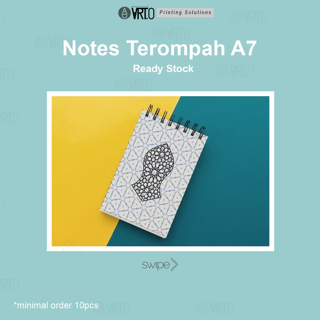 Jual Notebook Terompah / Notes Terompah a7 Ready Stock | Shopee Indonesia
