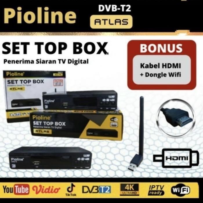 Jual Set Top Box TV Digital Piolin Orion fre dongle dan hdmi Shopee