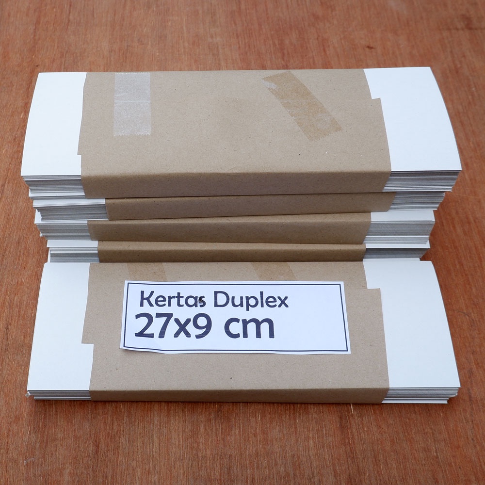 Jual Kertas Duplex 27x9 Cm | Shopee Indonesia