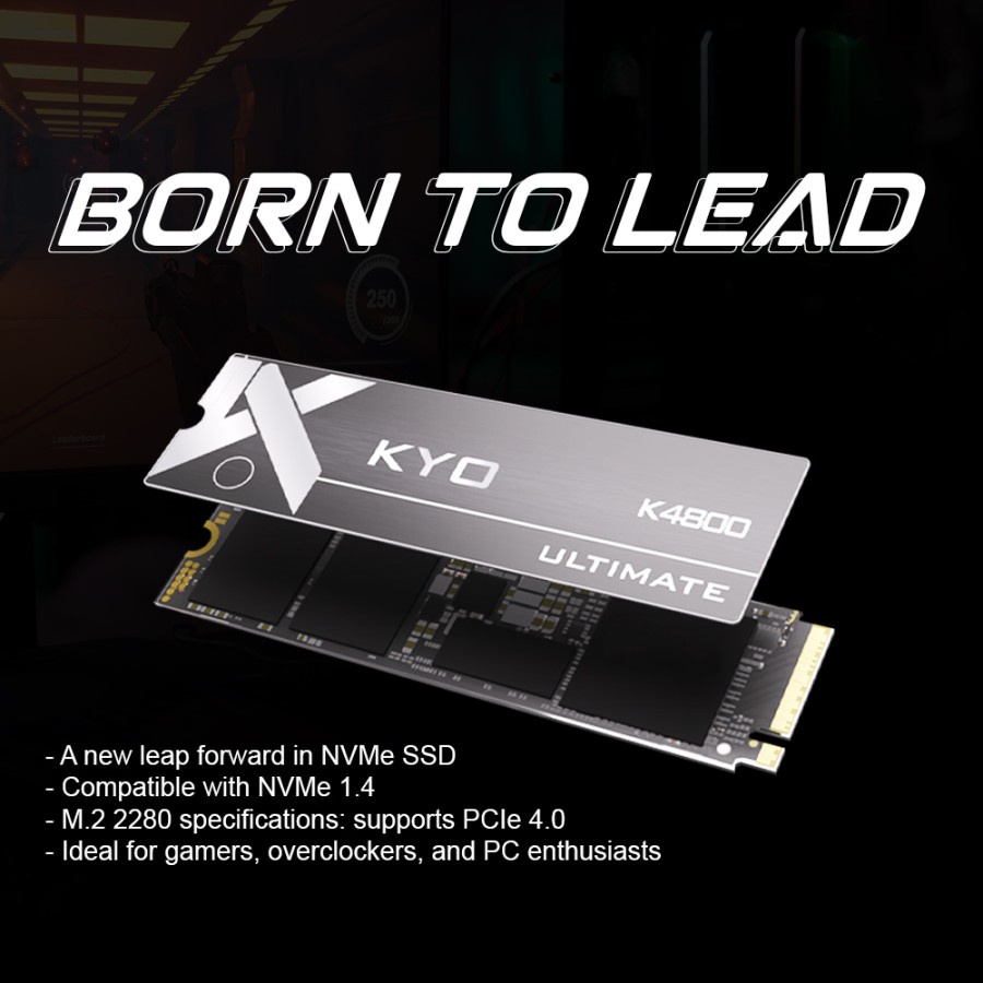 Jual KYO ULTIMATE K4800 PCIe 4.0 NVME SSD 1TB M.2 NVMe Gen4 x4 Heatsink ...