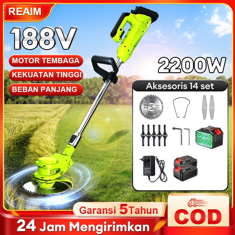 Jual Mesin Potong Rumput Batrai V Mesin Pemotong Rumput Listrik Cordless Pemotong Rumput