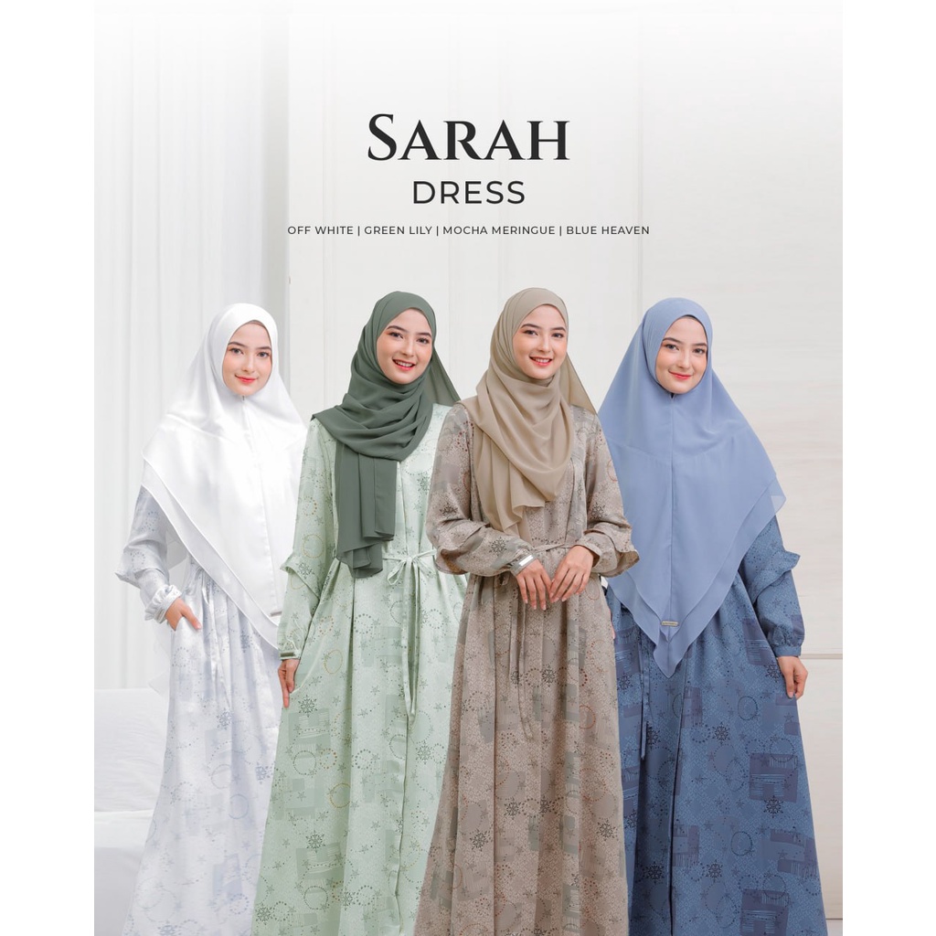 Jual YASMEERA SARAH DRESS MOM - FAMILY SET YASMEERA X EL-RASHEED 2023 ...
