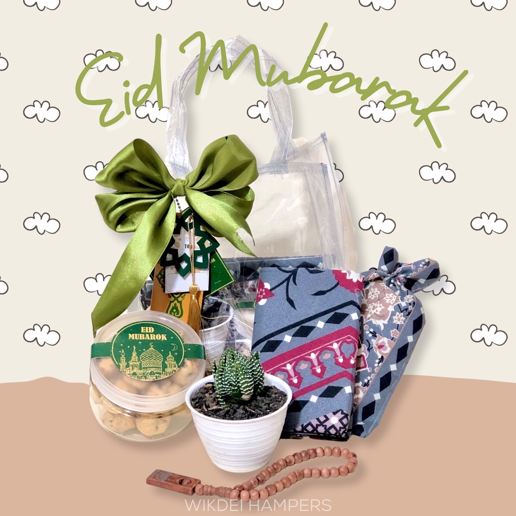 Jual Exclusive Hampers Lebaran Eid Mubarok Kado Keranjang Exclusive