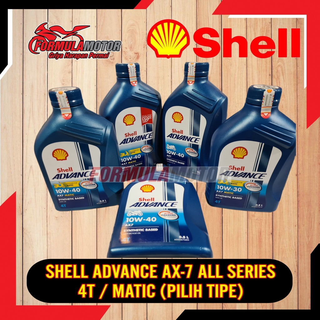 Jual Oli Shell Advance Ax Ax All Series T Matic Pilih Tipe