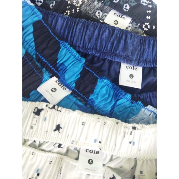 Jual boxer woven cole bahan 100℅katun | Shopee Indonesia