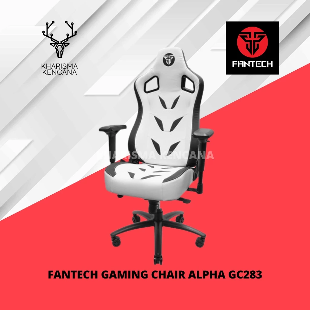 Fantech ALPHA GC-283 WHITE PREMIUM GEAR GAMING CHAIR - slide 1
