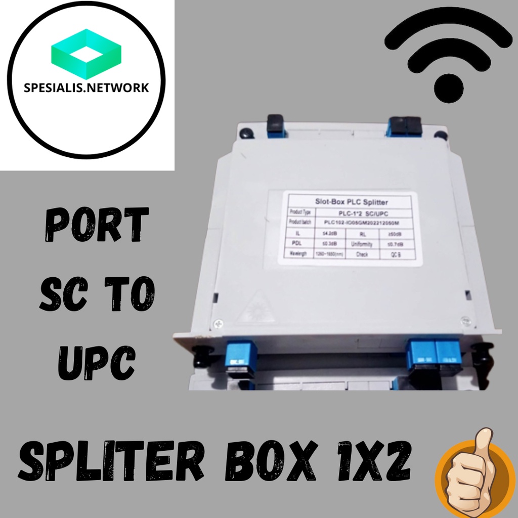 Jual SPLITER BOX 1X2 SC UPC | Shopee Indonesia