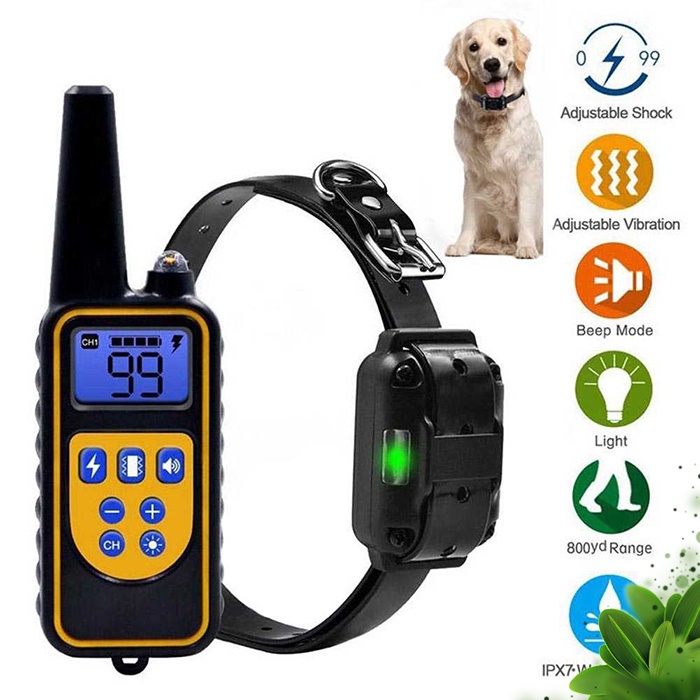Jual [COD] Pet Dog Training Shock Collar Stop Barking Device Anjing ...