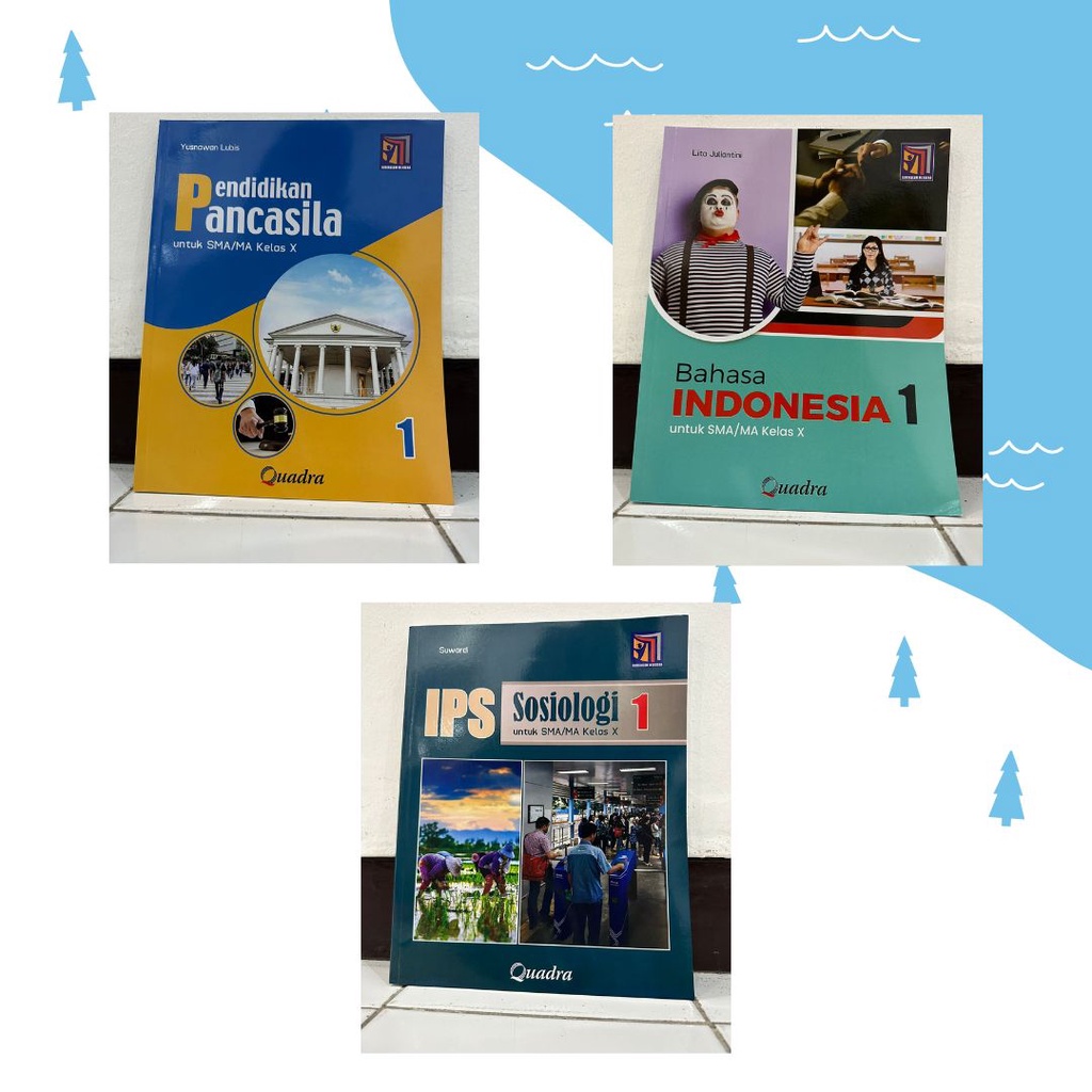 Jual Buku Paket SMA Kelas 10 Kurikulum Merdeka - Quadra | Shopee Indonesia