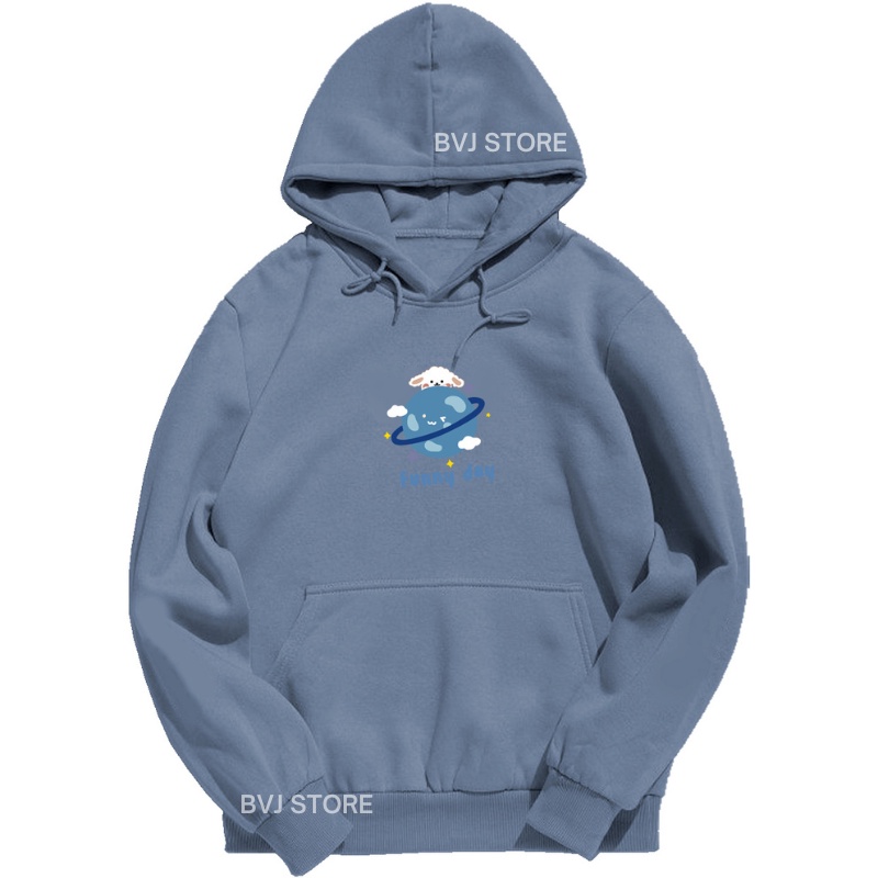 Jual hoodie wanita aesthetic Funny day L XL XXL hoodie wanita