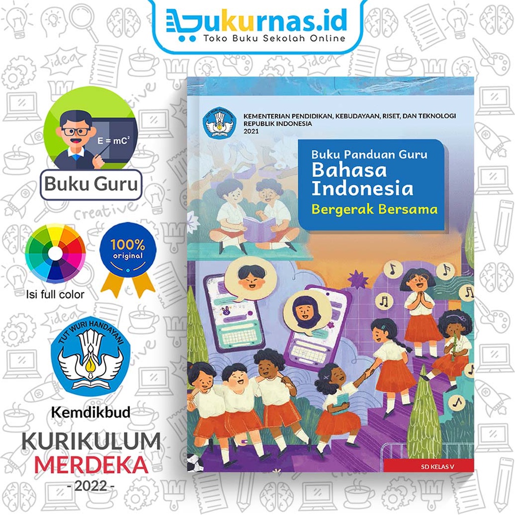 Jual Buku Panduan Guru Bahasa Indonesia: Bergerak Bersama! Untuk SD ...