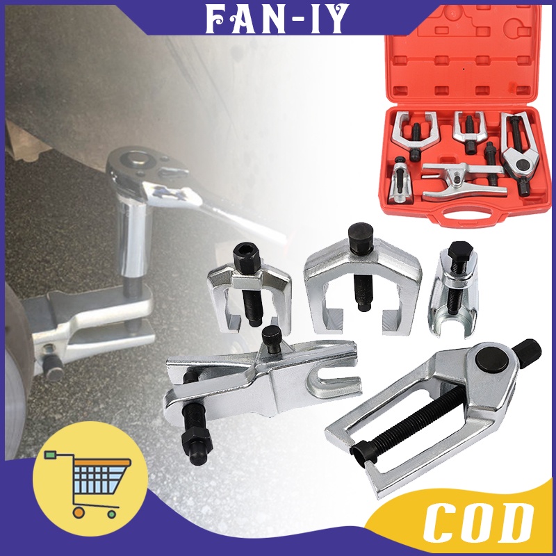 thumbnail image 2 of CAL-HAWK 5pc Ball Joint & Tie Rod Separator Kit – Pitman Arm Puller & Pickle Fork Set 2 of 6