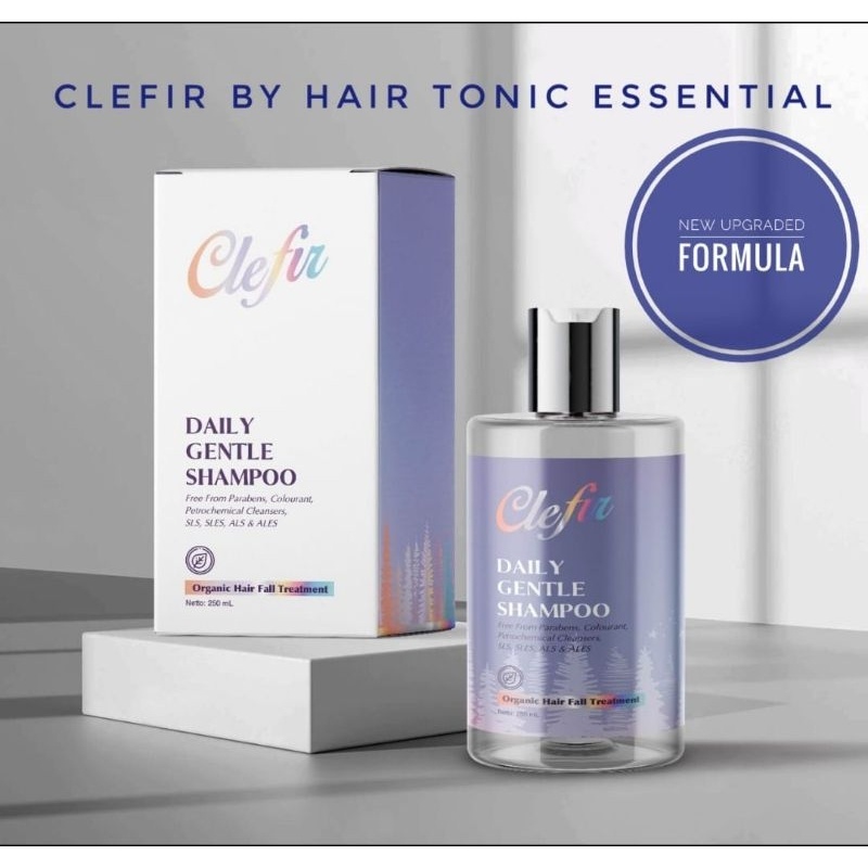Jual (Clefir) Lefir shampoo daily gentle hair fall treatment 250ml 250 ...