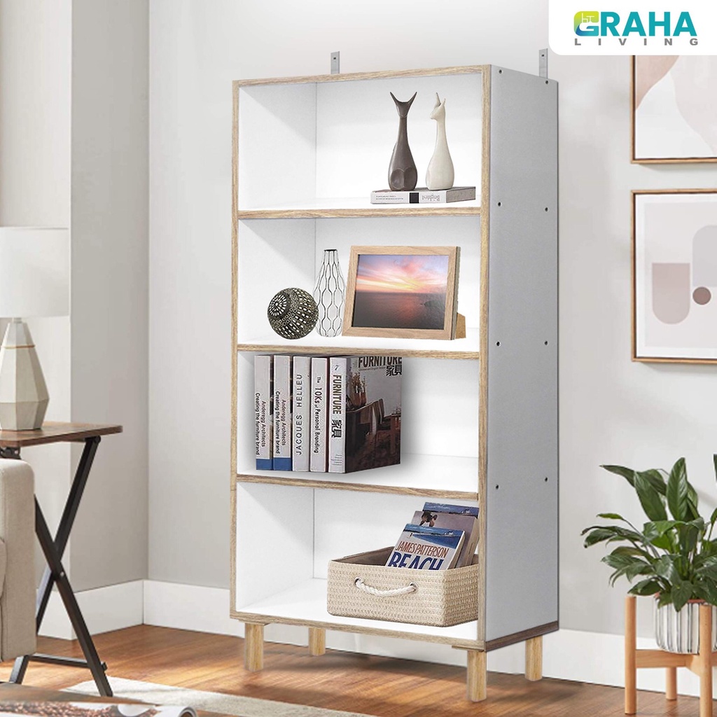 Jual GRAHA - CHERRY Book Cabinet Rak Buku minimalis, kuat kokoh ...