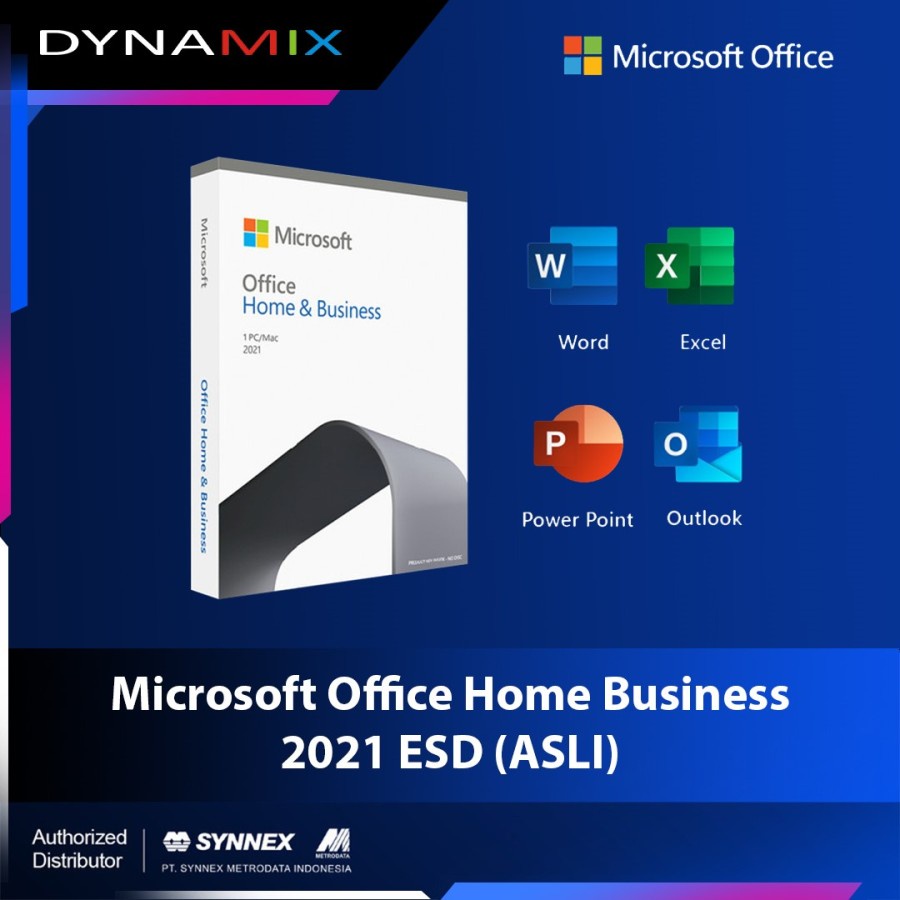 Jual Microsoft Office Home Business 2021 Original ESD Version T5D