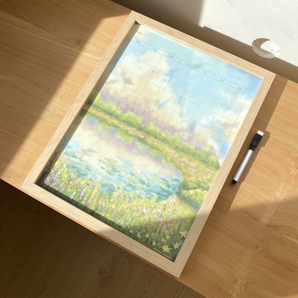 Jual COZY WALL PLANNER (Calendar & Monthly Planner by Ancient Summer) I ...