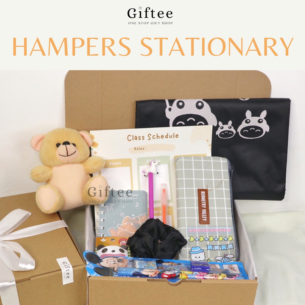 Jual HAMPERS STATIONARY SET ALAT TULIS JOURNAL KIT NOTES NOTEBOOK ATK ...