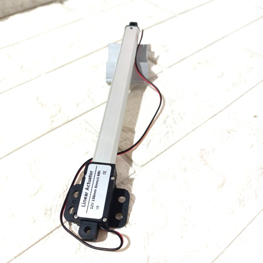 Produktbild von 12V Linearaktuator 150mm Hub – Leiser Getriebemotor Mit 70N, 8mm/s, Für Möbel & Medizintechnik