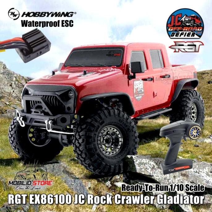 Jual RC RGT EX86100 V2 JC Rock Crawler Cruiser Defier 4x4 Offroad 1/10 ...