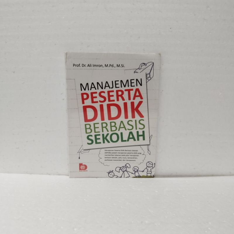 Jual Buku Original Manajemen Peserta Didik Berbasis Sekolah | Shopee ...