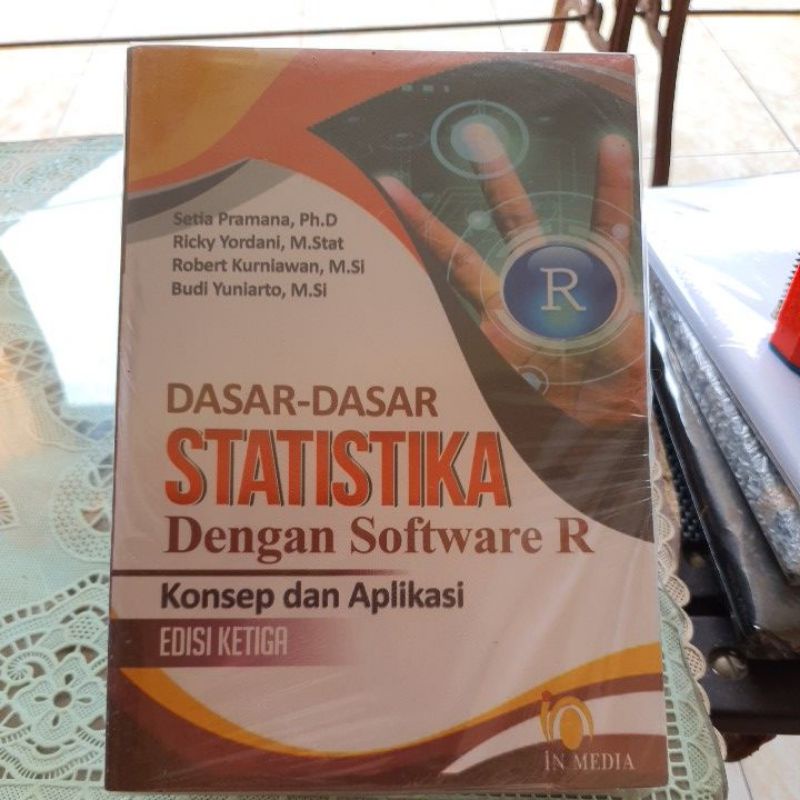 Jual ORIGINAL DASAR-DASAR STATISTIKA DENGAN SOFTWARE R KONSEP DAN ...