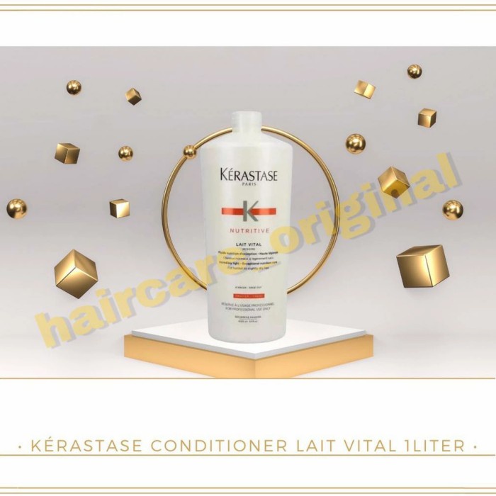 Jual KERASTASE CONDITIONER LAIT VITAL 1LITER Shopee Indonesia