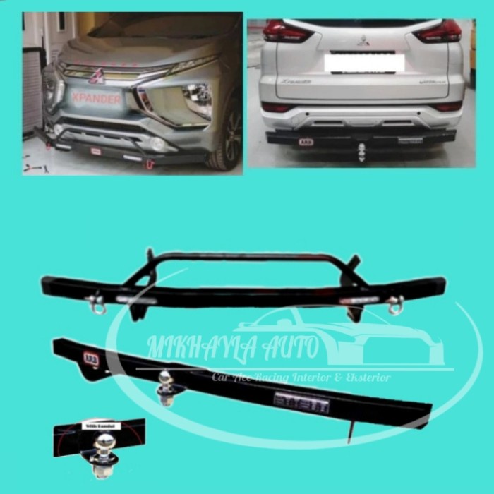 Jual Paket Towing Bar Pelindung Bemper Depan Belakang Xpander | Shopee ...