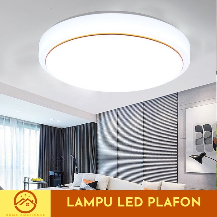 Jual Lampu Hias Atap Plafon Led Minimalis Modern Elegan Bulat Warm White Shopee Indonesia