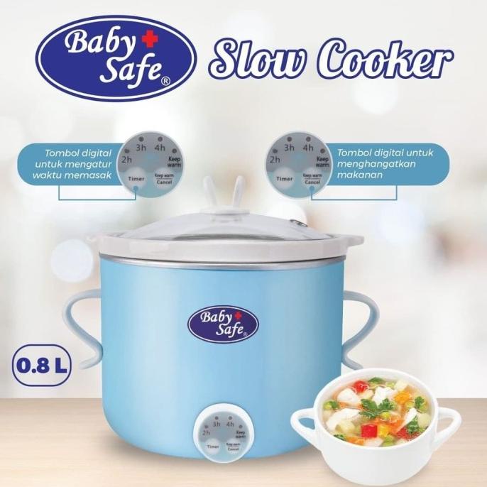 Jual Baby Safe Slow Cooker Digital With Timer, Digital Indicator And