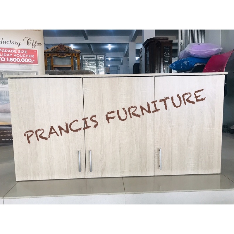 KITCHEN CABINET ATAS KITCHEN SET PARTIKEL BAORD KITCHEN KITCHEN SET 3 PINTU