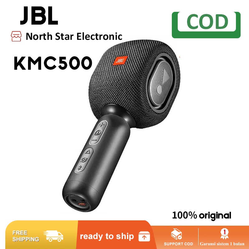 Jual New! JBL KMC500 2600mAh 12W Professional Karaoke Portable