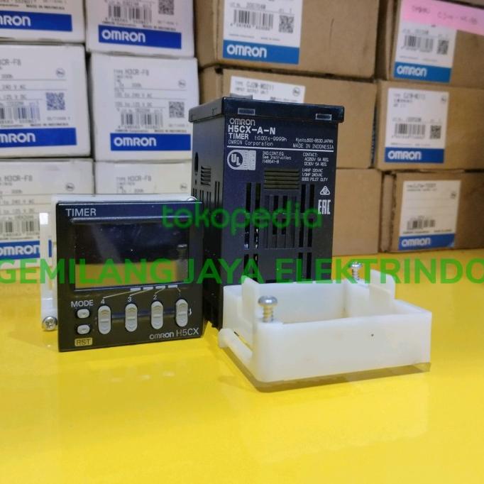 Jual OMRON H5CXAN TIMER DIGITAL OMRON H5CXAN 100240VAC ORIGINAL Shopee Indonesia